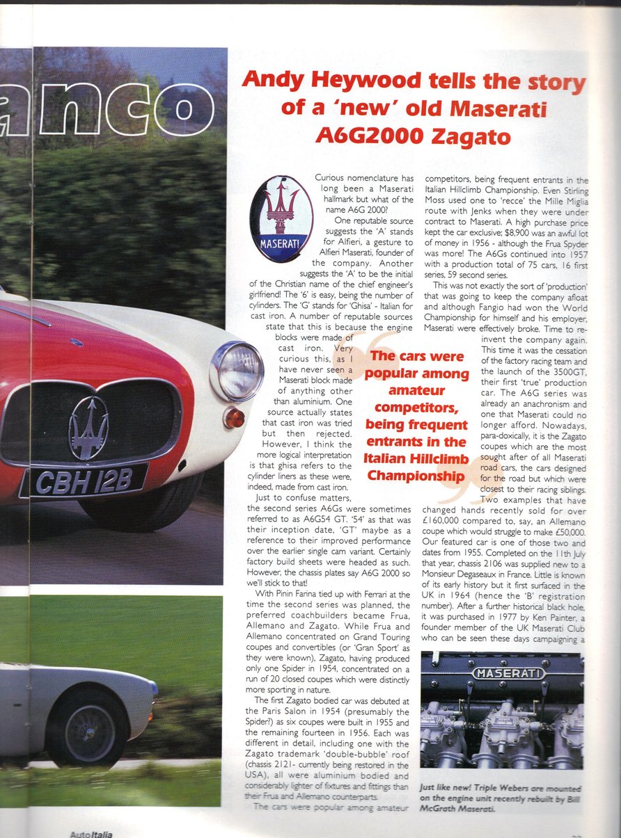 Copyright Auto Italia 1999,  all rights reserved