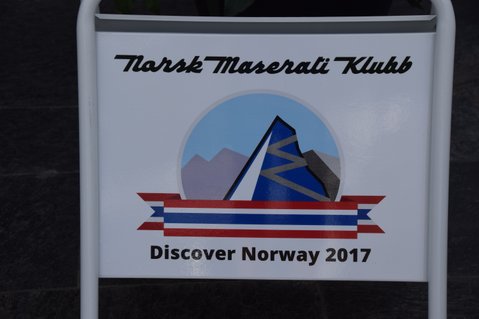 Norsk Maserati Klubb ønsker velkommen til Norge ©Guido Danneel